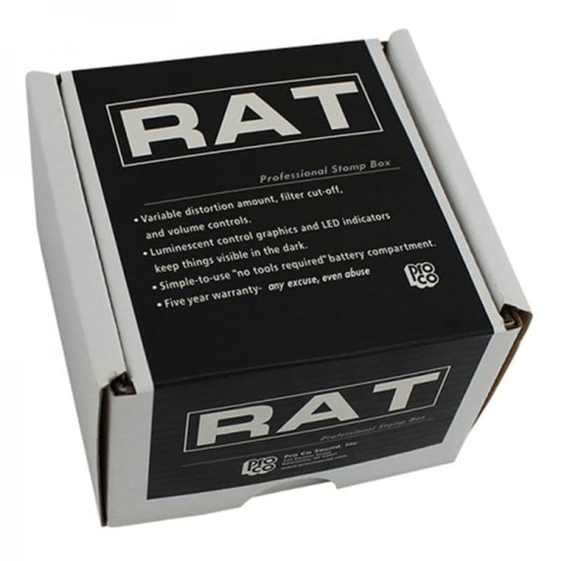 Proco RAT 2 - Distortion Fuzz Pedal
