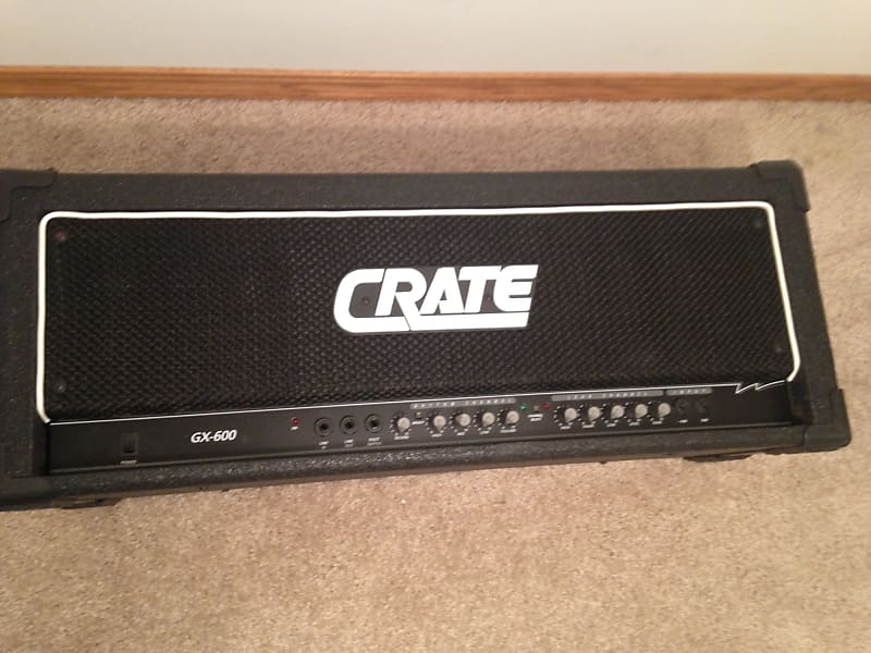 Crate GX600 Refurbished 60 watt solid state amplifier Reverb