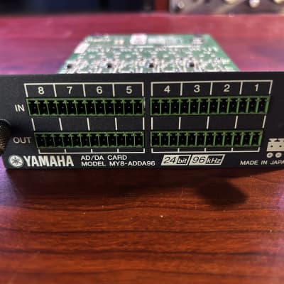 Yamaha MY8AD Input Card - Works with AW2816/ AW4416/ AW2400/ 01V96 