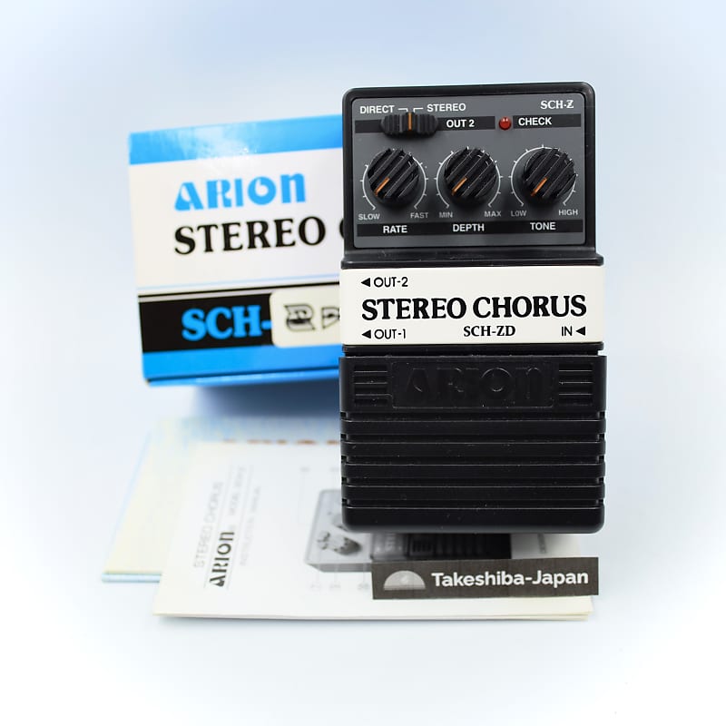 Arion SCH-ZD Stereo Chorus With Original Box Guitar Effect Pedal SL174120