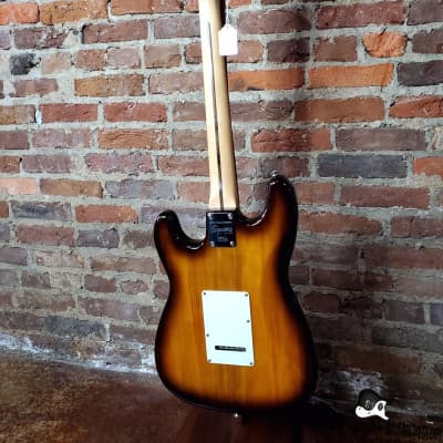 Jack's Guitarcheology / Squier "Tom Delonge"  Stratocaster Partscaster Electric Guitar (Honeyburst) image 19