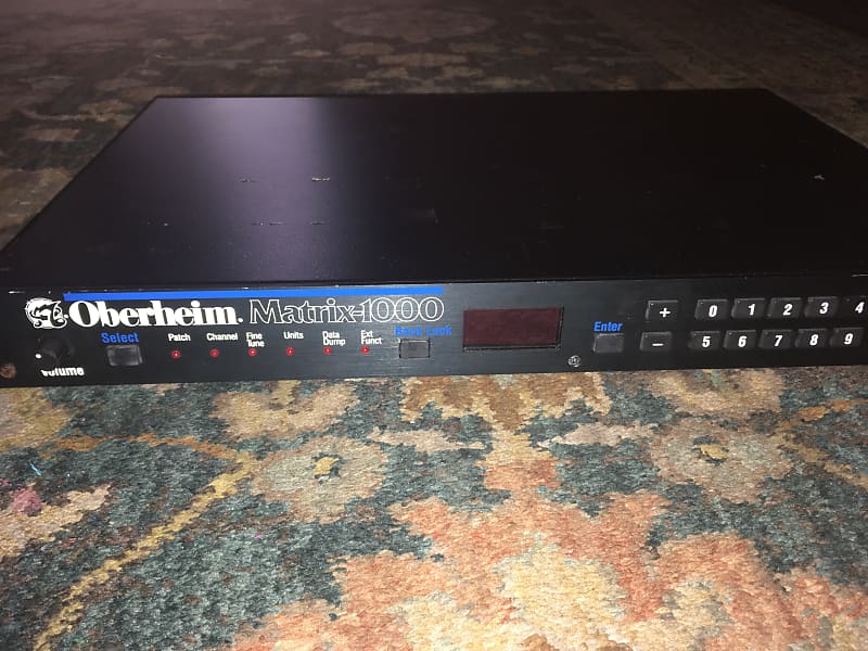Oberheim Matrix 1000 Rackmount 6-Voice Synthesizer | Reverb