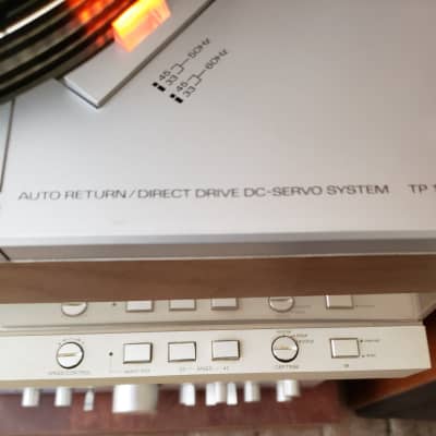 Sanyo TP-1012, Semi-Automatic Turntable, 1975-1978, Walnut Trim, AT95E, Superb! image 11