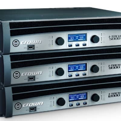 Crown I-Tech 9000HD USFX Two-Channel, 3500W at 4-Ohm Power Amplifier OMNIDRIVEHD image 2