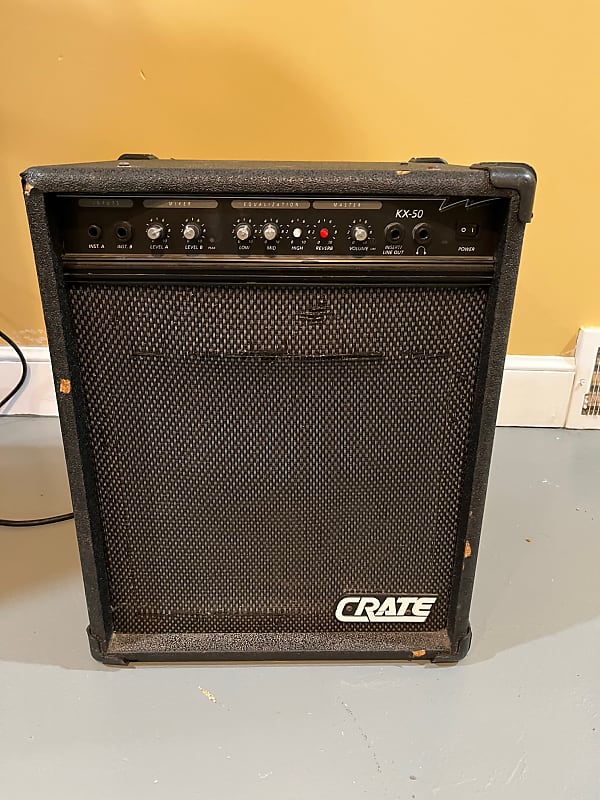 Crate Vintage Crate KX50 Combo Guitar Amp Amplifier Black Reverb