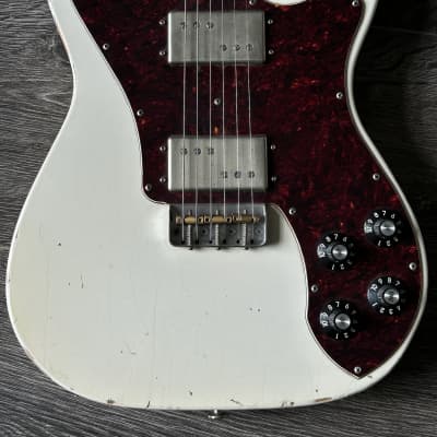 Haar Trad T Telecaster Olympic White Relic with Brandon 72 Pickups & COA for sale