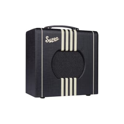 Supro 1818BC Delta King 8 1W 1x8'' Guitar Tube Combo Amplifier Black & Cream image 2