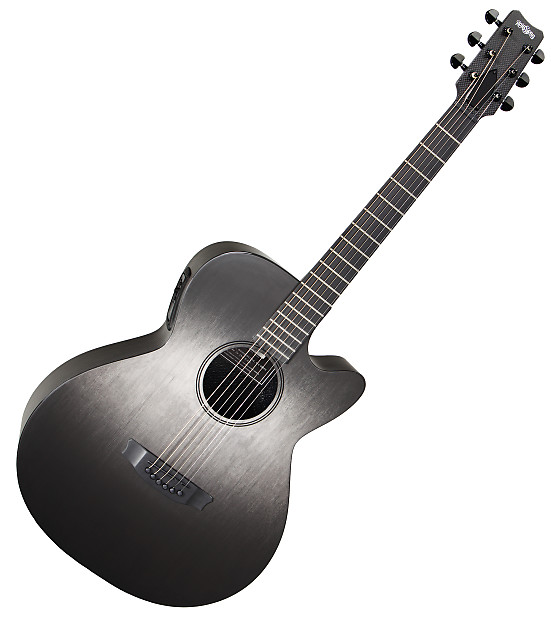 RainSong CH-WS1000NS Concert Hybrid 12-Fret Grand Auditorium with Electronics Carbon image 2
