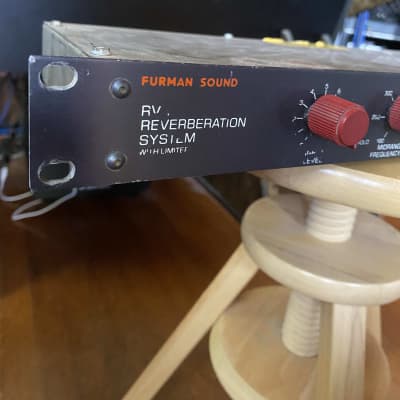 Furman Sound RV-1 Spring Reverb 1970's - Black (2 of 2) image 3
