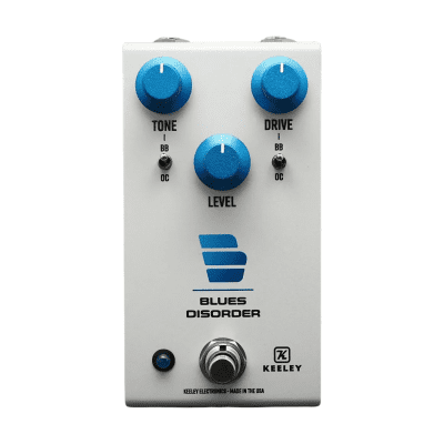 KEELEY BLUES DISORDER ギターエフェクター Blues Disorder Overdrive and Distortion Four Drives in one pedal