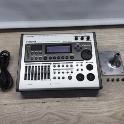 Roland TD-20 Drum Sound Module w/ New OLED Screen, V Expressions Masters Picks Exp & Mount Plate