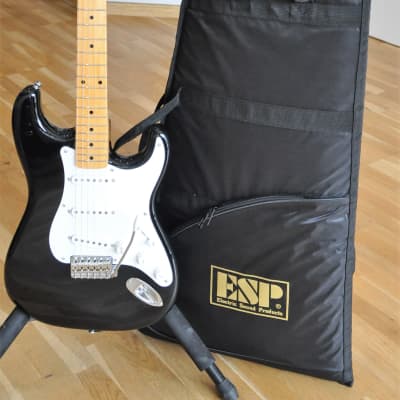 ESP EDWARDS ST90ALM BK Black / Made In Japan / Stratocaster® Type / E-ST90ALM-BK image 2