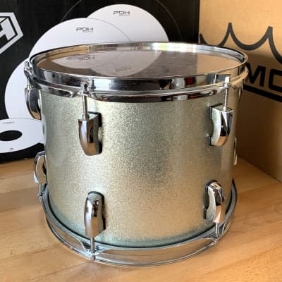Pearl Vision VMX 9" x 12" Tom, All Maple - Silver Sparkle Lacquer image 2