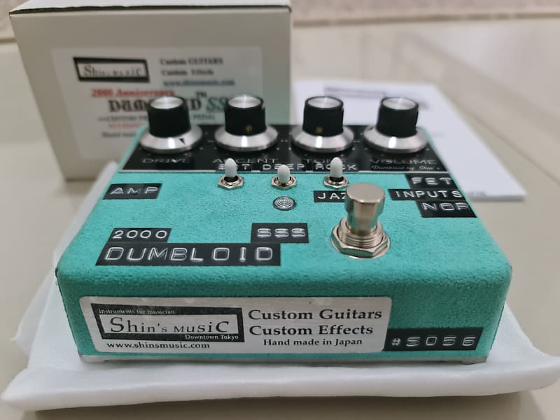 Shin's Music Dumbloid SSS 2000 Anniversary Limited Edition 2021 Custom  Preamp Overdrive #56/#100