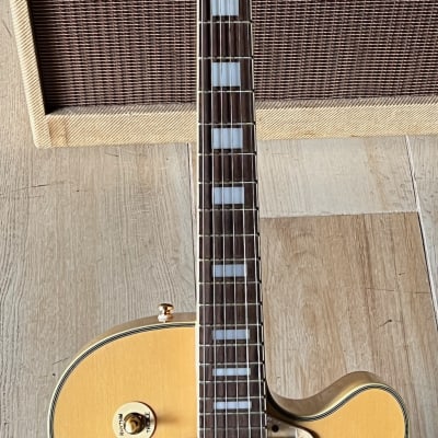Raven Arch Top 2000 a big beautiful & affordible Blonde Electric Jazz Guitar that is ready to gig. image 7