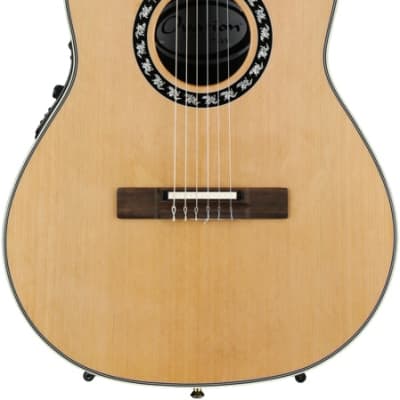 Ovation Timeless Classic Nylon Acoustic-Electric Guitar - Natural for sale