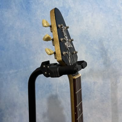 Burny LV 115KK LArc en Ciel ken Signature Gold Flying V Made