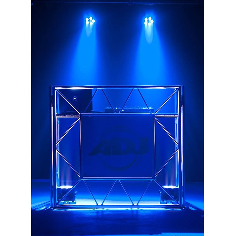 ADJ Event Facade Portable DJ Equipment Concealment Panel - Phantom Dynamics, Nightclub Lighting