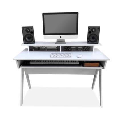 Bazel Studio Desk EQ 61 Key Studio Desk 2021 White image 1