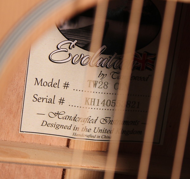Tanglewood Evolution TW28-CLN Dreadnought Acoustic Guitar