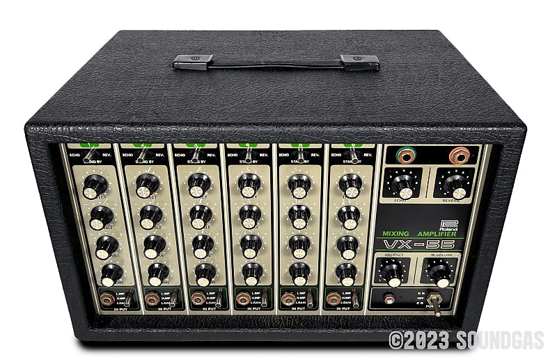 Roland VX-55 Mixer with Spring Reverb | Reverb
