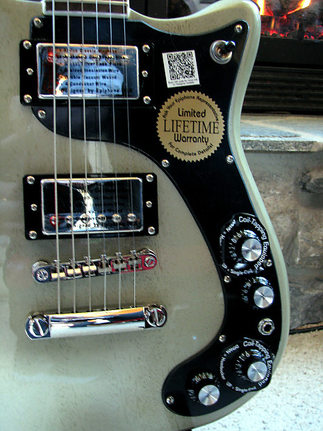 Epiphone Limited Edition Wilshire Pro, TV Silver Custom Shop