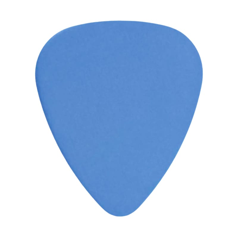 Immagine Delrin Sky Blue Guitar Or Bass Pick - .96 mm Heavy Gauge - 351 Shape - 1 Pack New - 1