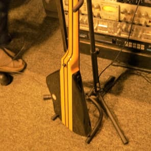Bootlegger Spade Black Travel Guitar. Two Humbuckers,  Rosewood Fretboard, Padded Gig Bag image 6