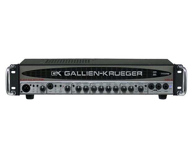 Gallien-Krueger 700RB-II 450-Watt Biamp Bass Amp Head image 1