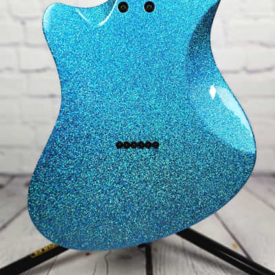 Balaguer Guitars USA Series Espada Gloss Ocean Sparkle Roasted Maple image 8