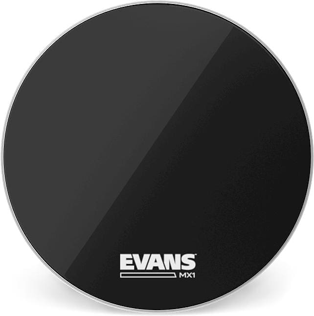 Evans MX1 Marching Bass Drumhead - 24 inch image 1