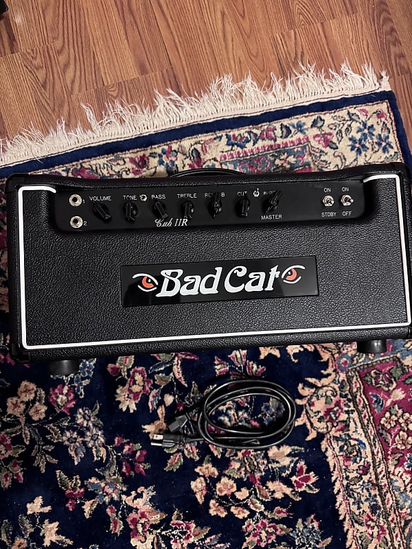 Bad Cat Cub IIR 15 Watt Head Hand-Wired 2012 - Black