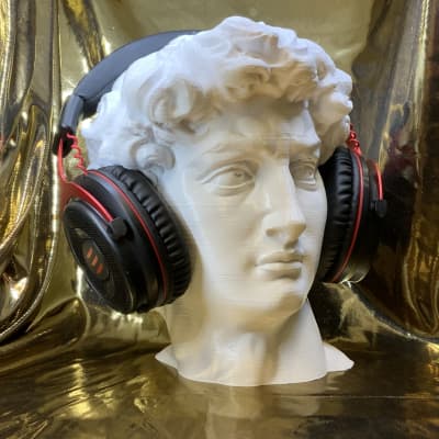 Michelangelo's David Headphone Stand! Headset Artwork Holder Rack like Sistine Chapel, Pietà, Mosè image 10