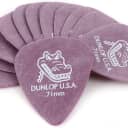 Dunlop 417P071 Gator Grip Guitar Picks - .71mm Purple (12-pack)