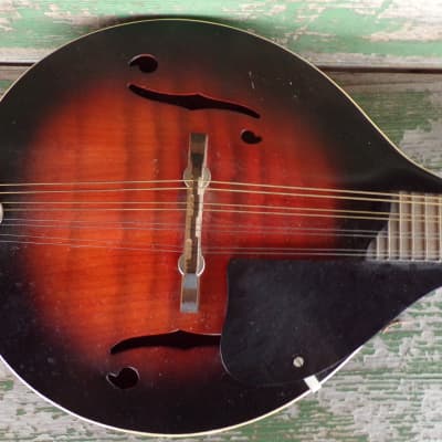 Vintage 1972 Harmony USA Made 8-String Mandolin H8017 Sunburst Finish w/  Case | Reverb