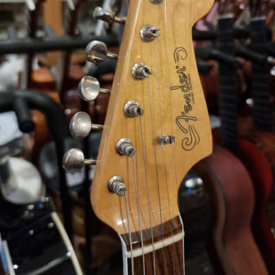Fender limited edition Jazz-tele 2018 surf green Ny med gigbag image 5