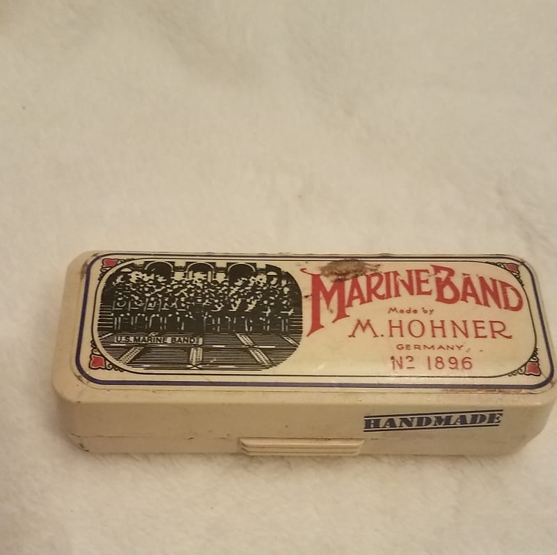 Hohner 1896 Marine Band Classic Harmonica - Key of c image 1