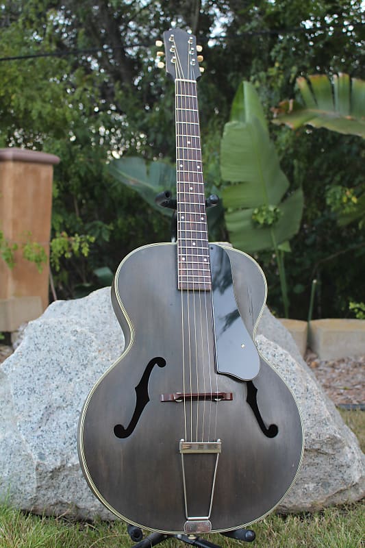 Stunning Rare Vintage 1930s Harmony SS Stewart Acoustic Archtop Guitar Restored! image 1