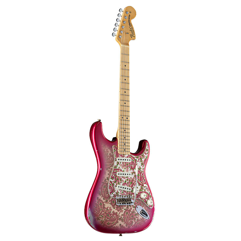 Fender LTD '68 Pink Paisley Stratocaster Relic #CZ568721 - Custom Electric Guitar image 1