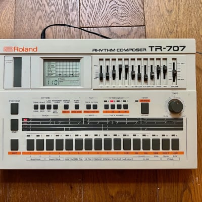Roland TR-707 Rhythm Composer with both HKA Expansion V2 and new Cymbals Expansion