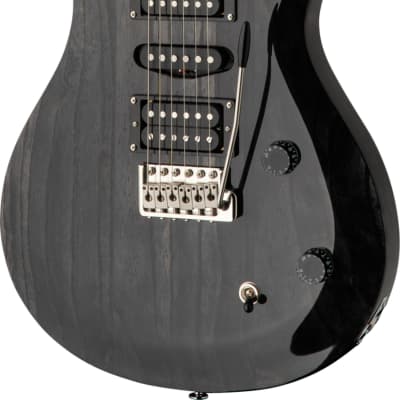 PRS SE Swamp Ash Special Electric Guitar, Charcoal w/ Gig Bag image 2