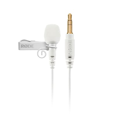 Rode Lavalier GO Omnidirectional Lavalier Microphone for Wireless GO Systems - White image 1