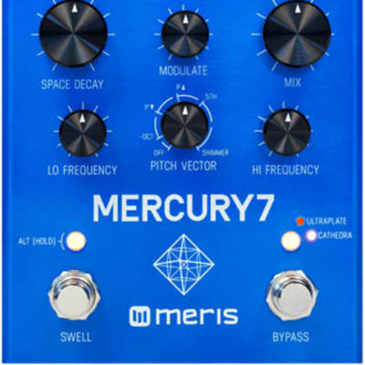 Reverb.com listing, price, conditions, and images for meris-mercury7-reverb-pedal