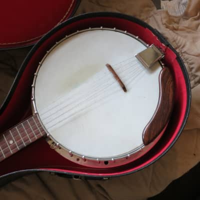 Vintage Pirles Closed Back Banjo Model FB-40 in Original Case FREE USA SHIPPING image 3