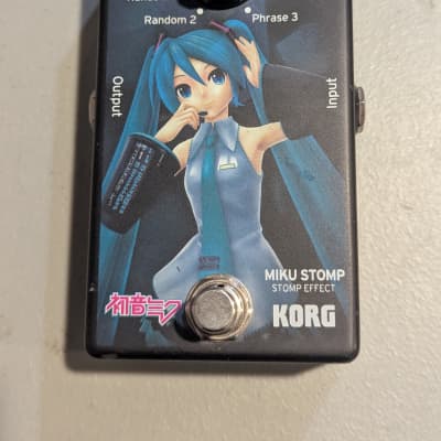 KORG MIKU STOMP コルグ　初音ミク KORG Miku Stomp Vocaloid Hatsune Miku 2014 Vintage Rare