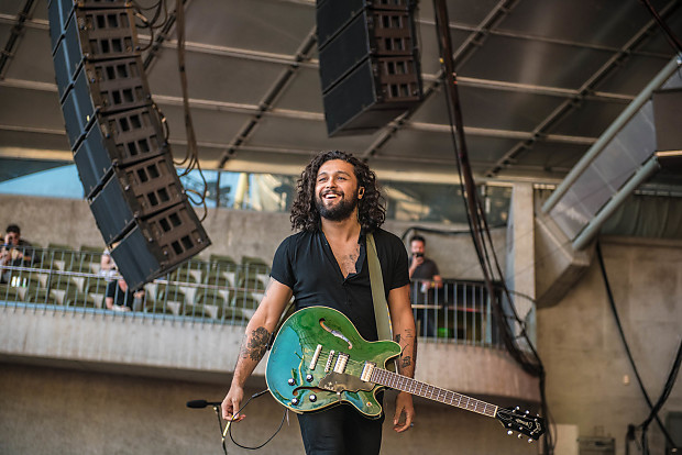 Guild Starfire IV ST 2000 Emerald Green Owned by David Le'Aupepe of Gang Of Youths image 1