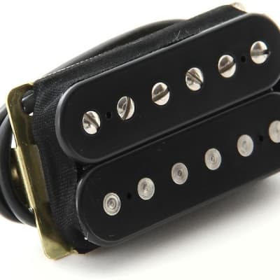 DiMarzio DP155F "The Tone Zone" F-Spaced Humbucker Guitar Bridge Pickup - BLACK image 1