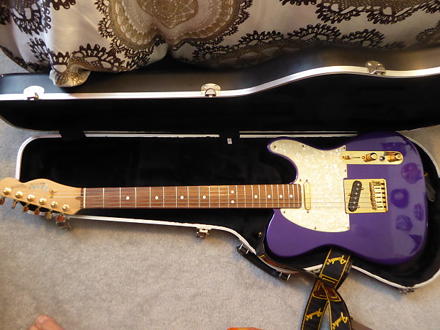 fender USA Telecaster テレキャスター1990年製 Fender Telecaster 1990 Blue/purple | Reverb