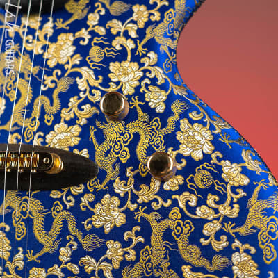 2017 Ritter Princess Isabella Blue Dragon #6 of 25 Fabric Guitar image 9