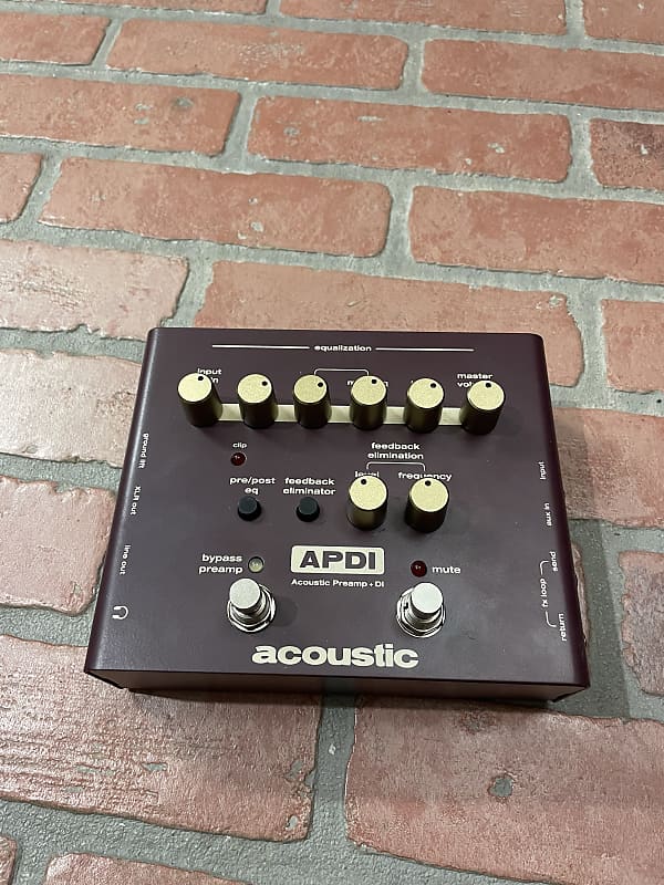 Acoustic APDI Acoustic Preamp Reverb